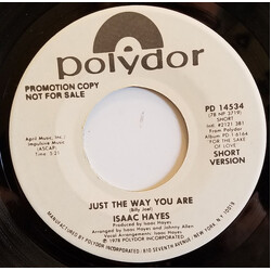 Isaac Hayes Just The Way You Are USED VINYL 7INCH 45 RPM PROMO