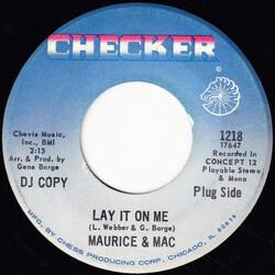 Maurice & Mac Lay It On Me USED VINYL 7INCH 45 RPM PROMO