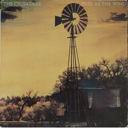 The Crusaders Free As The Wind Vinyl LP USED