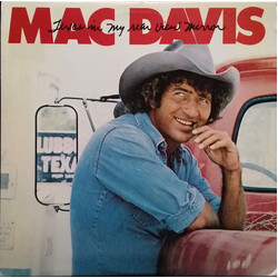 Mac Davis Texas In My Rear View Mirror Vinyl LP USED