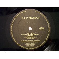F & P Project Food For Your Mind USED VINYL 12INCH 45 RPM