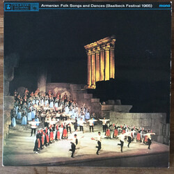 Libano-Armenian Folk Dance Ensemble Armenian Folk Songs & Dances - Baalbeck Festival 1965 Vinyl LP USED