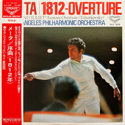 Pyotr Ilyich Tchaikovsky / Zubin Mehta / Los Angeles Philharmonic Orchestra 1812 - Overture / "Romeo And Juliet" - Fantasy Overture Vinyl LP USED