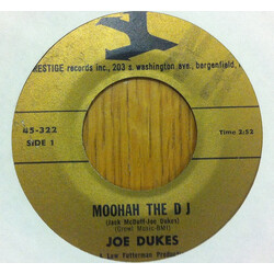 Joe Dukes Moohah The DJ / Greasy Drums USED VINYL 7INCH 45 RPM