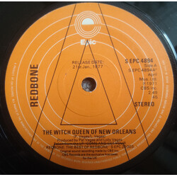 Redbone The Witch Queen Of New Orleans USED VINYL 7INCH 45 RPM SINGLE PROMO