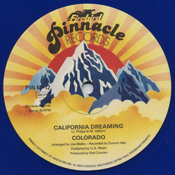 Colorado (2) California Dreaming USED VINYL 12INCH 45 RPM SINGLE LIMITED EDITION STEREO