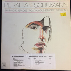 Murray Perahia / Robert Schumann Symphonic Etudes / Posthumous Etudes / Papillons Vinyl LP USED
