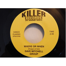 Dave Mitchell Group / Precious Wilson Where Or When /  Only The Strong Survive Vinyl 7" USED