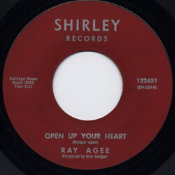 Ray Agee Open Up Your Heart / The Gamble Vinyl 7" USED