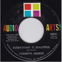 Cassietta George Everything Is Beautiful USED VINYL 7INCH 45 RPM SINGLE