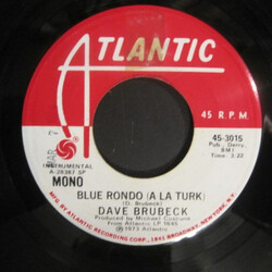 Dave Brubeck Blue Rondo (A La Turk) USED VINYL 7INCH 45 RPM PROMO STEREO MONO