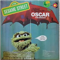 Oscar The Grouch Let A Frown Be Your Umbrella Vinyl LP USED