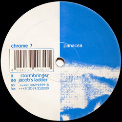 Panacea Stormbringer / Jacob's Ladder USED VINYL 12INCH 33 S RPM STEREO