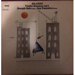 Johannes Brahms / Josef Suk / Jan Panenka Violin Sonatas 2 And 3 Vinyl LP USED
