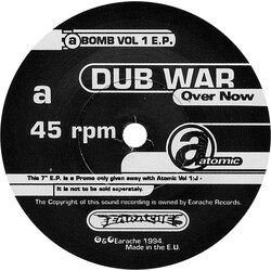 Various A Bomb Vol 1 E.P. USED VINYL 7INCH 33 S RPM 45 RPM COMPILATION PROMO