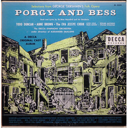 George Gershwin / Todd Duncan (3) / Anne Brown / Eva Jessye Choir / Alexander Smallens / Decca Symphony Orchestra Porgy And Bess: Selections From Geor