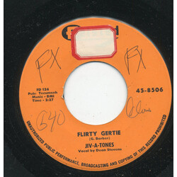 The Jive-A-Tones Flirty Gertie / Fire Engine Baby USED VINYL 7INCH 45 RPM SINGLE