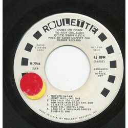 Quick Brown Fox Come On Down To New Orleans / Workin' On My Thing USED VINYL 7INCH 45 RPM PROMO