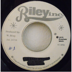 Ansel Collins Single Barrel USED VINYL 7INCH 45 RPM