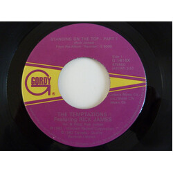 The Temptations / Rick James Standing On The Top USED VINYL 7INCH 45 RPM SINGLE