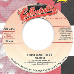 Cameo I Just Want To Be / Sparkle USED VINYL 7INCH 45 RPM SINGLE REISSUE
