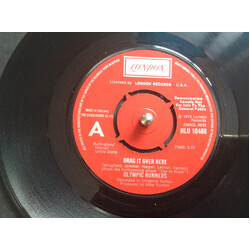 Olympic Runners Drag It Over Here USED VINYL 7INCH 45 RPM PROMO