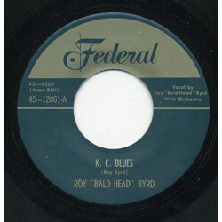 Henry Roeland Byrd K. C. Blues / Curley Haired Baby USED VINYL 7INCH 45 RPM REISSUE