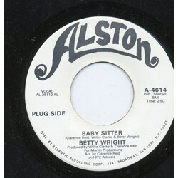 Betty Wright Baby Sitter / Outside Woman USED VINYL 7INCH 45 RPM SINGLE PROMO