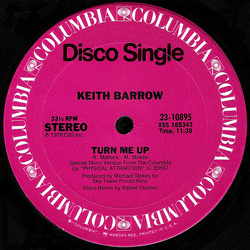 Keith Barrow Turn Me Up Vinyl 12" USED