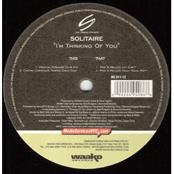 Solitaire I'm Thinking Of You Vinyl USED