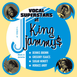 Dennis Brown / Gregory Isaacs / Sugar Minott / Horace Andy Vocal Superstars At King Jammys CD Box Set USED