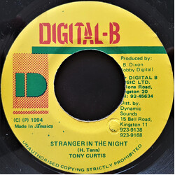 Tony Curtis Stranger In The Night USED VINYL 7INCH 45 RPM