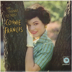 Connie Francis My Thanks To You Vinyl LP USED