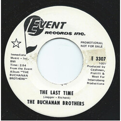 Buchanan Brothers (2) The Last Time / The Feelin' That I Get USED VINYL 7INCH 45 RPM PROMO