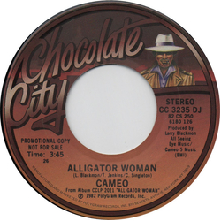Cameo Alligator Woman Vinyl 7" USED