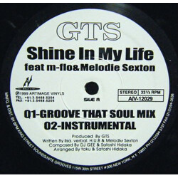 GTS / m-flo / Melodie Sexton Shine In My Life USED VINYL 12INCH 33 S RPM