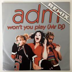 Adm Won't You Play (Mr. DJ) (Remix) USED VINYL 12INCH 33 S RPM