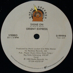 Orient Express Shine On USED VINYL 12INCH 33 S RPM STEREO