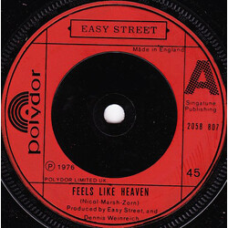 Easy Street (2) Feels Like Heaven USED VINYL 7INCH 45 RPM SINGLE