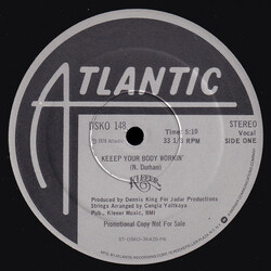 Kleeer Keeep Your Body Workin' USED VINYL 12INCH 33 S RPM PROMO STEREO