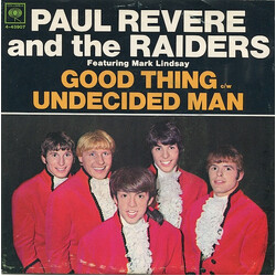 Paul Revere & The Raiders / Mark Lindsay Good Thing / Undecided Man USED VINYL 7INCH 45 RPM SINGLE STYRENE