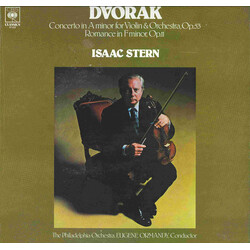 Antonín Dvořák / Eugene Ormandy / Isaac Stern / The Philadelphia Orchestra Konzert A-Moll Für Violine Und Orchester, Romanze Für Violine Und Orchester