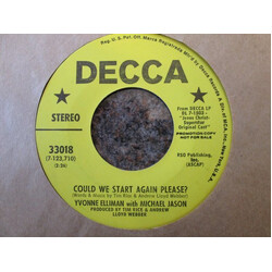 Yvonne Elliman / Michael Jason / Ben Vereen Could We Start Again Please? / Heaven On Their Minds USED VINYL 7INCH 45 RPM SINGLE PROMO