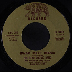 Big Bear Boogie Band Swap Meet Mama / Same As You USED VINYL 7INCH 45 RPM