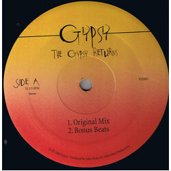 Gypsy (3) The Gypsy Returns USED VINYL 12INCH 33 S RPM