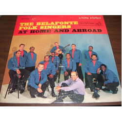 The Belafonte Folk Singers At Home And Abroad Vinyl LP USED