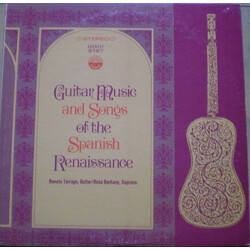 Renata Tarragó / Rosa Barbany Guitar Music And Songs Of The Spanish Renaissance Vinyl LP USED