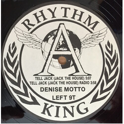 Denise Motto Tell Jack (Jack The House) USED VINYL 12INCH 45 RPM