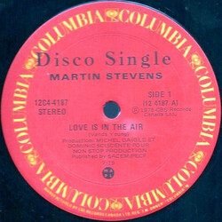 Martin Stevens Love Is In The Air USED VINYL 12INCH