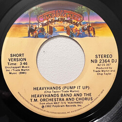 Heavyhands Band / T.M. Orchestra And Chorus Heavyhands (Pump It Up) USED VINYL 7INCH 45 RPM PROMO